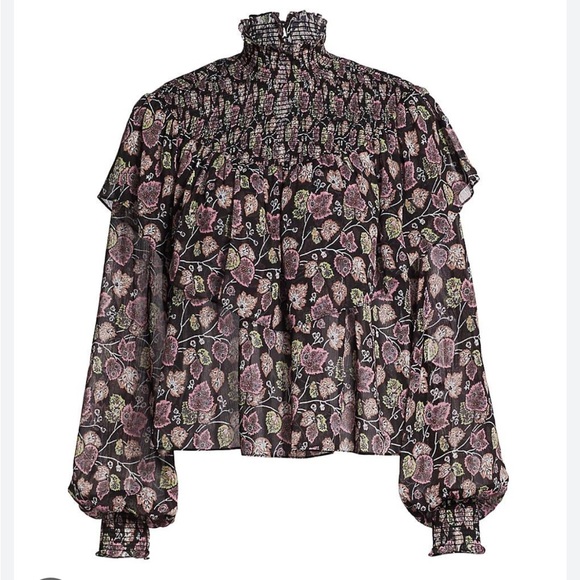 CINQ À SEPT
Drew Georgette Top - Picture 5 of 5